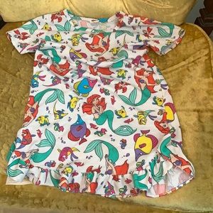Vintage The little Mermaid girls nightgown